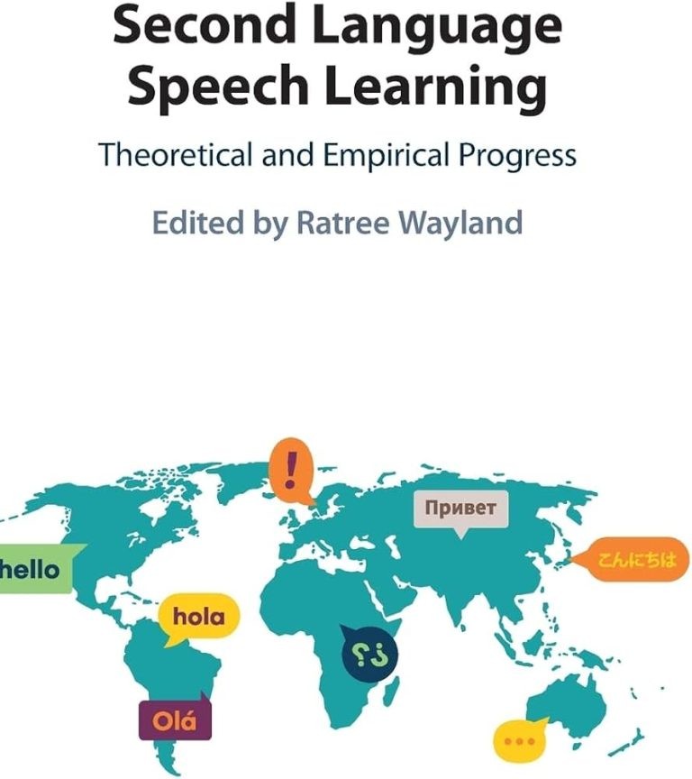 کتاب Second Language Speech Learning Theoretical and Empirical Progress ...