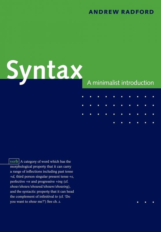 کتاب Syntax A Minimalist Introduction | الو زبان